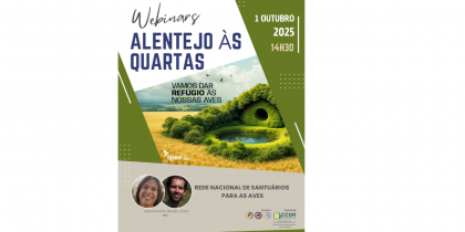 Rede Nacional de Santuários para as Aves – 1 Outubro(14h30)